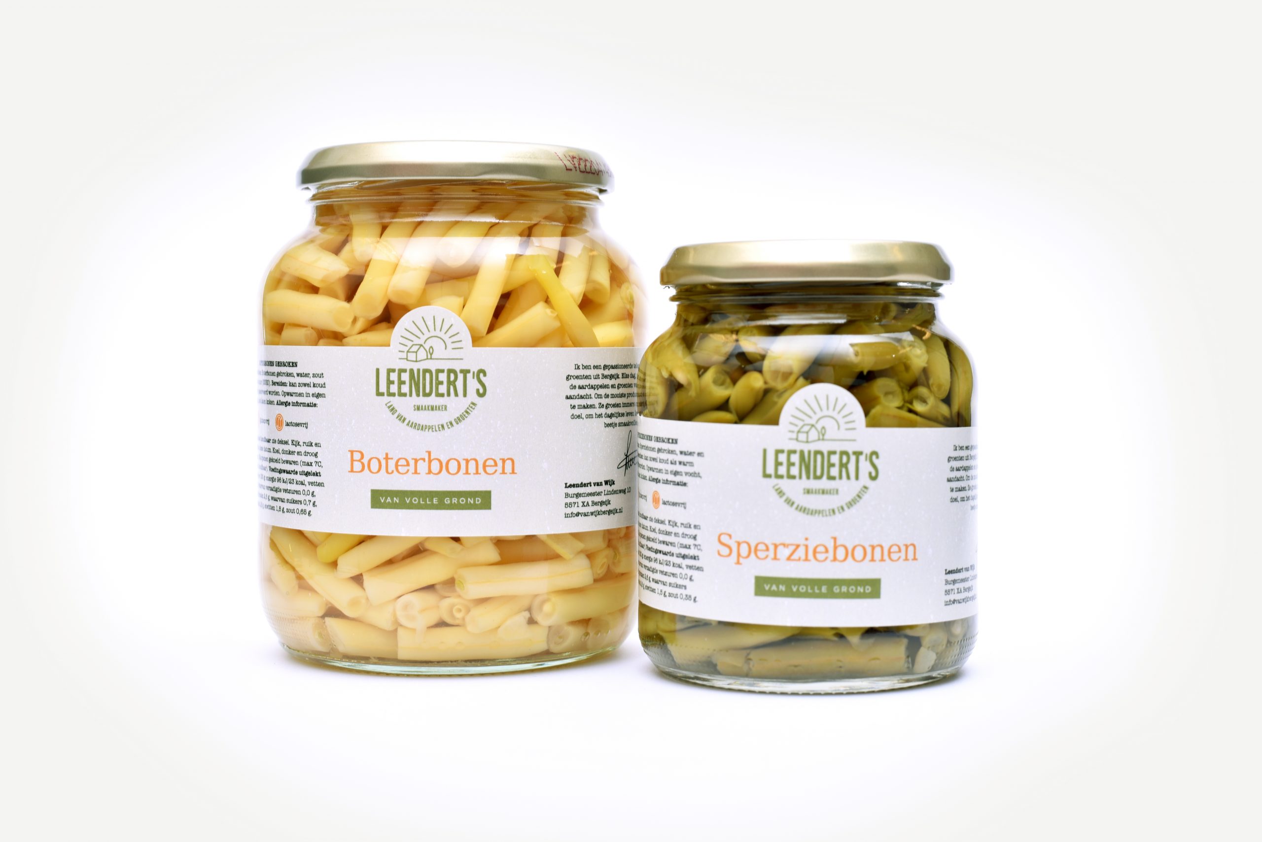 Leenderts groenten label
